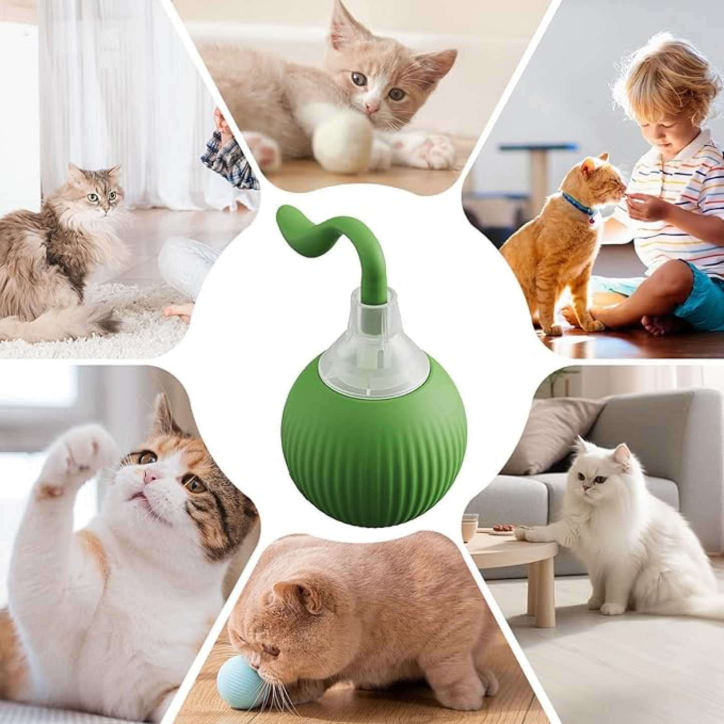 Interactive Cat Toy Ball